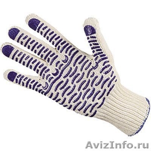 Предлагаем  перчатки латексные, ПВХ, ХБ и  рабочие рукавицы - Изображение #1, Объявление #44311