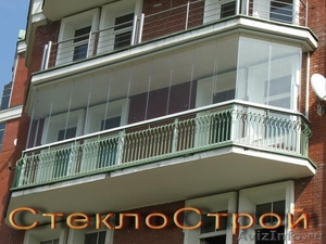  Безрамное остекление лоджий, балконов, террас, веранд. - Изображение #1, Объявление #578144
