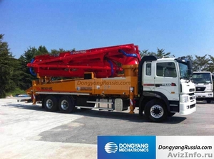 продается бетононасос Dong Yang DMC43X-5RZ (шасси Hyundai, высота 42м) - Изображение #1, Объявление #916224