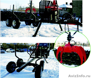 ATV форвардер для трелевки леса - Изображение #3, Объявление #1078828