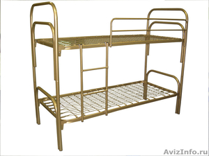 Армейские металлические кровати, кровати для рабочих, для строителей, оптом - Изображение #3, Объявление #1479392