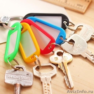 Пластиковые бирки для ключей от производителя от 1,5р/шт - Изображение #1, Объявление #1517506